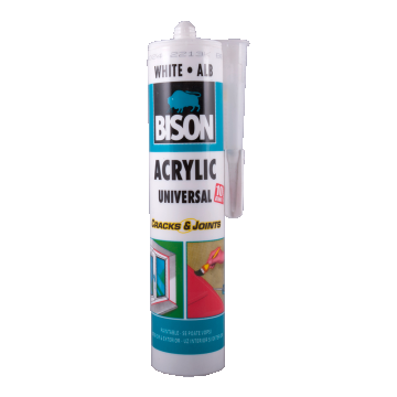 Silicon Acril Bison alb 300 ml