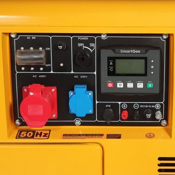 YDE7000TD3 Generator insonorizat diesel trifazat 5.0kW 8A, 3000rpm