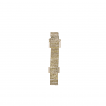 Set element de imbinare plinta parchet Korner Evo 70, stejar Husky, PVC, 70 x 20.7 mm, 2 bucati/set