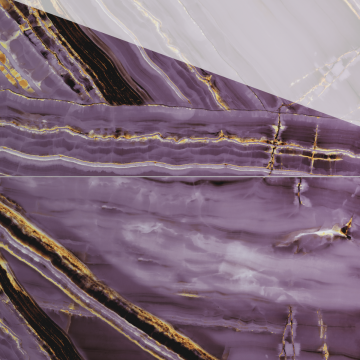 Gresie portelanata rectificata Zenith Purple 60X120 lucioasa
