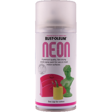 Vopsea spray neon Rust-Oleum, roz, mat, interior/exterior, 150 ml