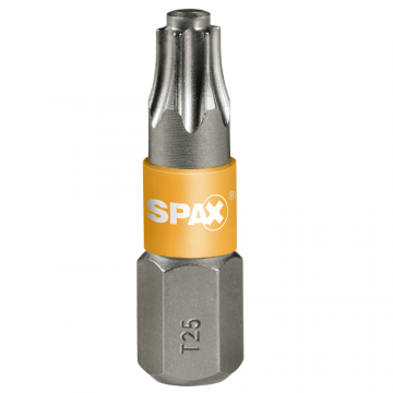 Bit pentru insurubare SPAX T-STAR Plus, T25, 6,4 x 25 mm
