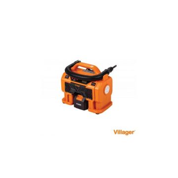 Minicompresor cu acumulator Villager Fuse VAT 1220 Solo 060111