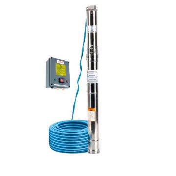 Pompa Submersibila cu Convertizor de Mare Viteza, IBO 3IBQ 2-6, 800W, 85 l/min, H-85 m, 230V