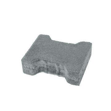 Pavele Semmelrock, dublu T, gri, 20 x 16.5 x 6 cm