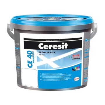 Chit de rosturi gresie si faianta Ceresit CE 40, cream, interior/exterior, 5 kg