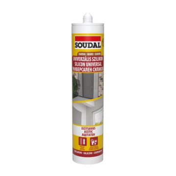 Silicon universal, maro, Soudal, interior / exterior, 280 ml