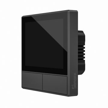 Intrerupator inteligent cu touch si functie termostat Sonoff NS Panel