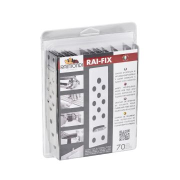 Sistem carlige RAI-FIX 8mm (70buc), pt. placi ceramice de fatade - Raimondi-299