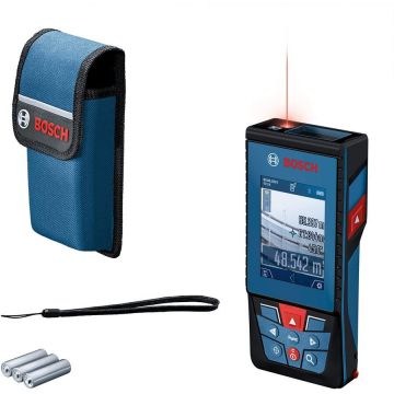 Bosch Laser rangefinder GLM 100-25 C Professional (blue/black, range 100m, red laser line)