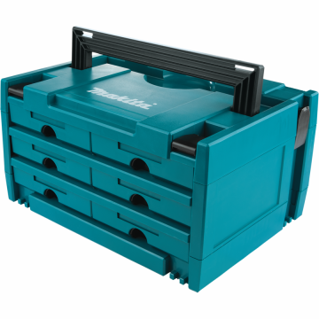 Cutie Organizator Scule si Accesorii MAKPAC (P-84333) cu 6 Sertare si Maner Transport Albastru