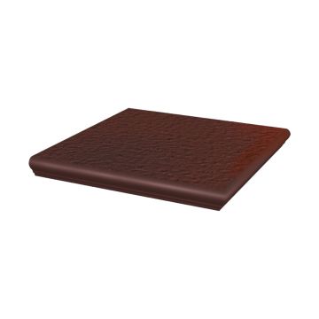 Klinker grinda de colt structurala Semir Brown Portelanat 33 x 33