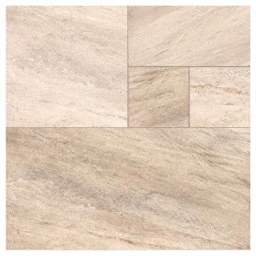 Gresie rectificata portelanata Sardes Beige 60 x 60