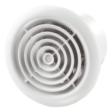 Ventilator tavan Vents PF100, 14 W, alb, diametrui 100 mm, diametru 10.4 cm