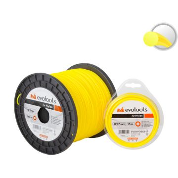 Fir Nylon Rotund 1.3 mm, 151 m lungime, Evotools 674517