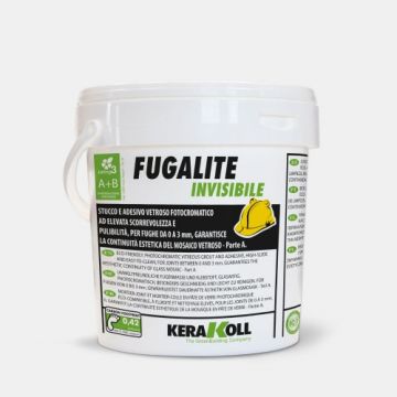 Chit si adeziv de sticla impermeabila Kerakoll Fugalite Invisibile, 3kg