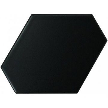 Faianta Equipe Scale Benzene, mat 10.8 x 12.4 cm - Culoare black magical