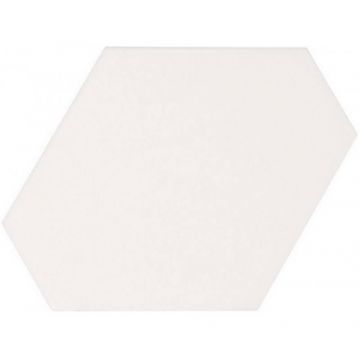 Faianta Equipe Scale Benzene, mat 10.8 x 12.4 cm - Culoare white magical