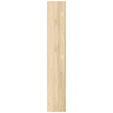 Gresie tip parchet exterior/interior Kai Cortes, portelanata, bej, aspect de lemn, mat, clasa de aderenta R9, 8.5 mm,  20.4 x 120.4 cm