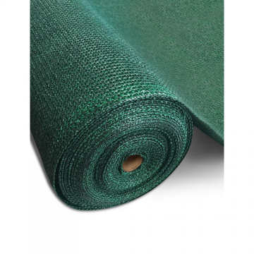 Plasa umbrire 90%, tesatura polietilena verde, 2 x 100 m