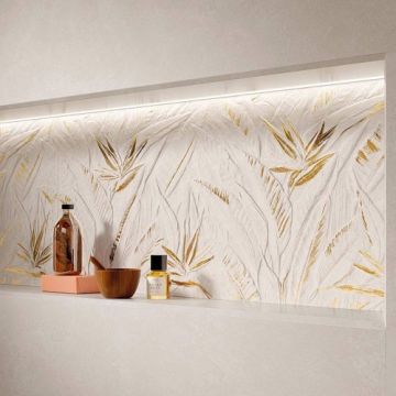 Faianta Fap Ceramiche Nobu Litia Gold Inserto 50x120 - Dimensiune 50X120