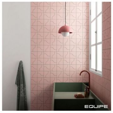 Faianta Equipe Curve, 8,3x12 cm - Culoare curve pink