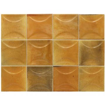 Faianta Equipe Hanoi Arco 10x10 cm - Culoare hanoi caramel