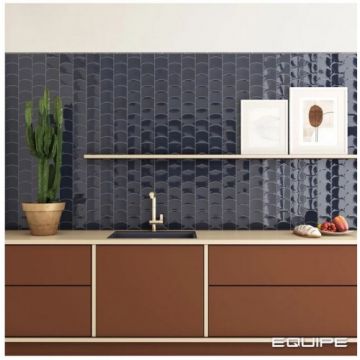 Faianta Equipe Wave, 12x12 cm - Culoare wave blue reef