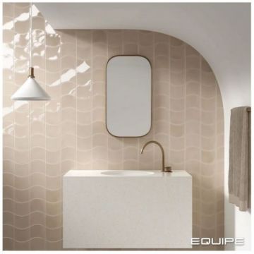 Faianta Equipe Wave, 12x12 cm - Culoare wave old cream