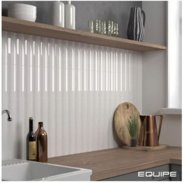 Faianta Equipe Vibe Out, 6.5x20 - Culoare gesso white