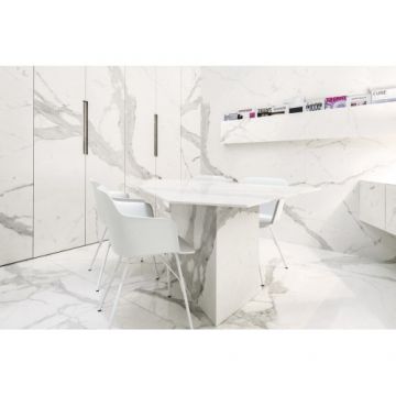 Gresie / Faianta Ariostea Ultra Marmi Bianco Calacatta - Dimensiune 270x120