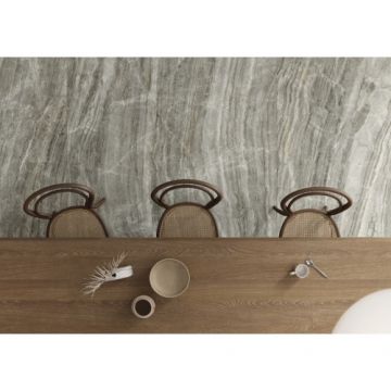 Gresie / Faianta Ariostea Ultra Marmi Daino Grigio - Dimensiune 150x150