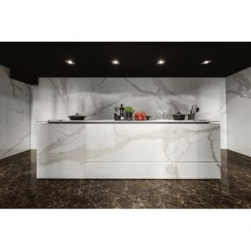 Gresie / Faianta Ariostea Ultra Marmi Dark Emperador - Dimensiune 150x75