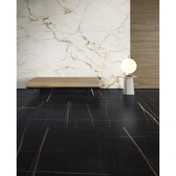 Gresie / Faianta Ariostea Ultra Marmi Sahara Noir - Dimensiune 120x120 cm