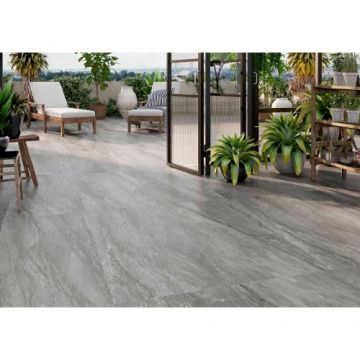 Gresie / Faianta Marble Platinum Gris 60x120 - ROCA