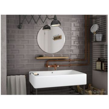 Faianta Equipe Evolution decor Inmetro 7.5 x 15 cm - Culoare gris oscuro evolution