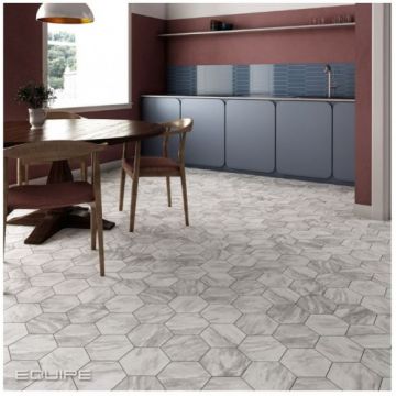 Gresie / Faianta Equipe Bardiglio Hexagon 17,5x20 cm - Dimensiune 17.5x20 cm