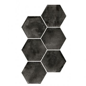 Gresie / Faianta Equipe Urban Melange Hexagon 29,2x25,4 cm - Dimensiune 29.2x25.4