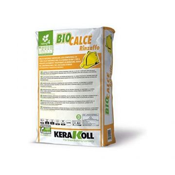 Mortar De Nivelare Foarte Transpirant Biocalce Rinzaffo 25Kg - Kerakoll