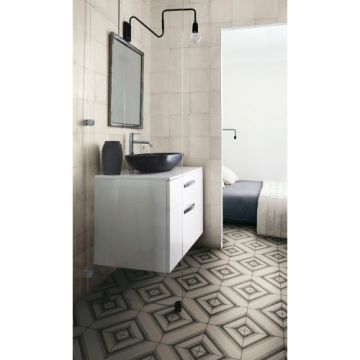 Gresie / Faianta Ottocento Talco Tappeto 20x20 - Ragno - Dimensiune 20x20 cm