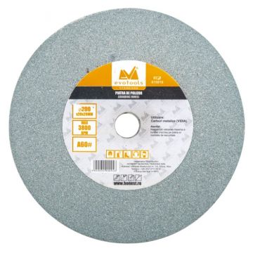 Disc abraziv piatra de Polizor 300x32x32 mm, granulatie 60 Vidia, Evotools 615019