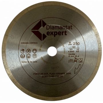 Disc DiamantatExpert pt. Portelan dur, ceramica dura - Ultra Long Life 300x60 (mm) Ultra Premium - DXWD.QNBG.300.60
