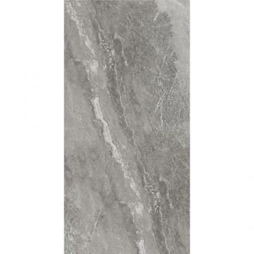 Gresie/Faianta Ragno Incanto Crux Grey Glossy - Dimensiune 75x150