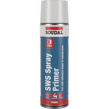 Spray primer pentru banda adeziva Soudal SWS, transparent, 500 ml
