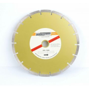 Disc diamantat segmentat pentru fierastrau circular Mannesmann 1245-180, O180 mm