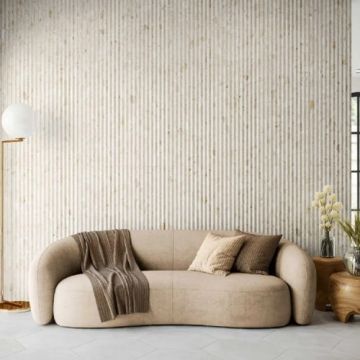 Faianta Realonda Fluted 40x120 cm, satinat - Dimensiune 40x120