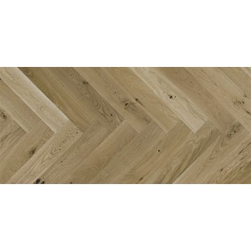 Parchet stratificat Barlinek Toffee Herringbone stejar uleiat maro auriu 1WC000017 0.725 m x 130 mm x 14 mm