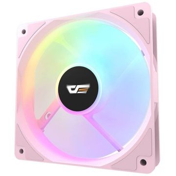 Ventilator Pc CL12 LED 120x120 Roz