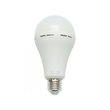 Bec LED 15W, 220V, emergenta cu sistem de avarie si baterie reincarcabila, 1200mah, Cod: DISLN44, Breckner Germany