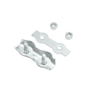 Conector fir electric galvanizat cu suruburi pentru gard electric, Cod: BK87591, Brand: BRECKNER GERMANY